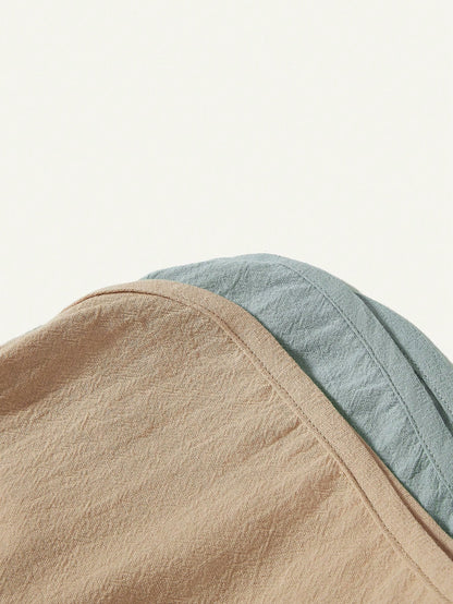 Cozy Pixies Conjunto De 2 Piezas Para Bebé Niño Con Shorts De Verano Elásticos Con Cintura Estampada Decorada