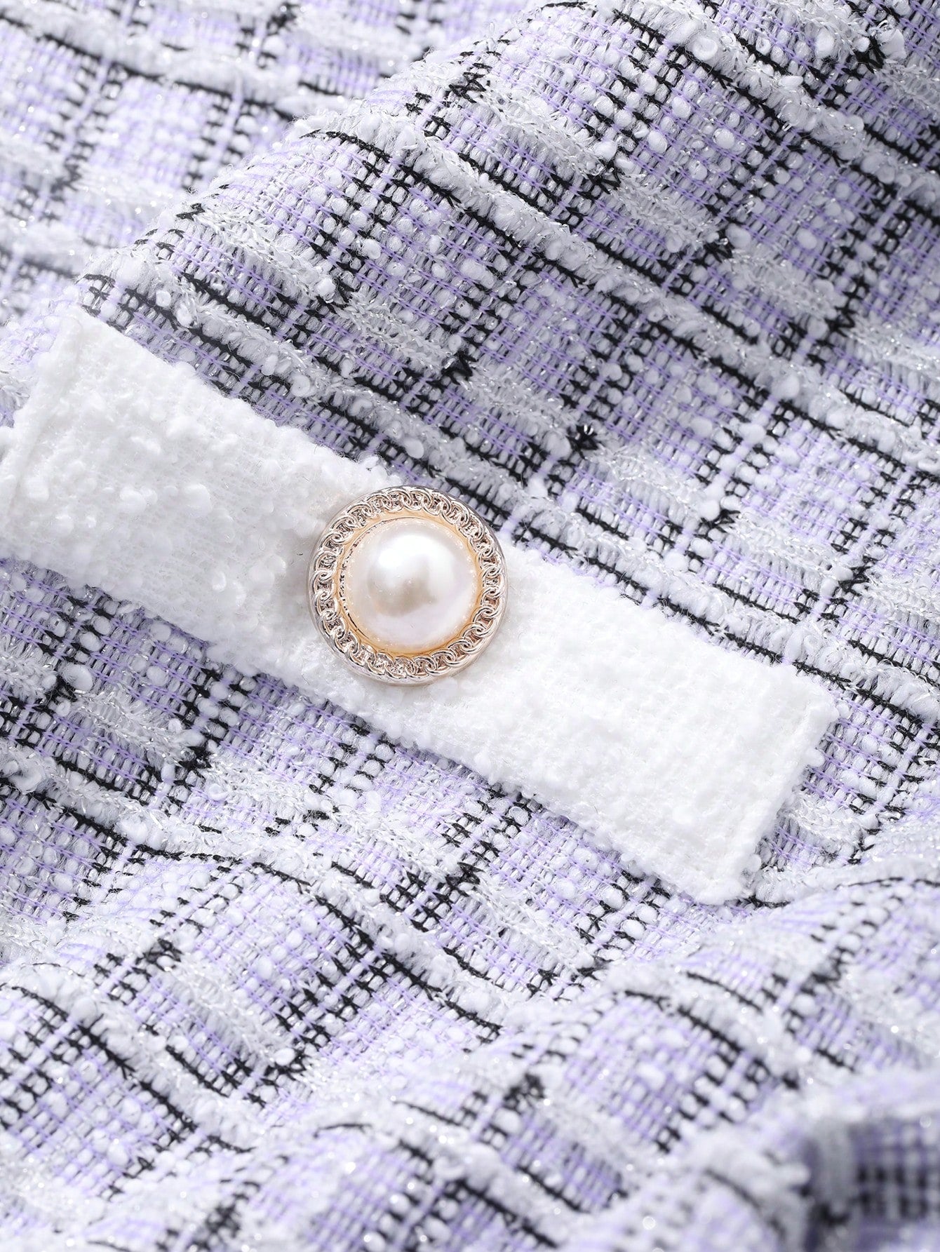 DAZY Camiseta casual de oficina para mujer de primavera/verano, tops lindos a cuadros