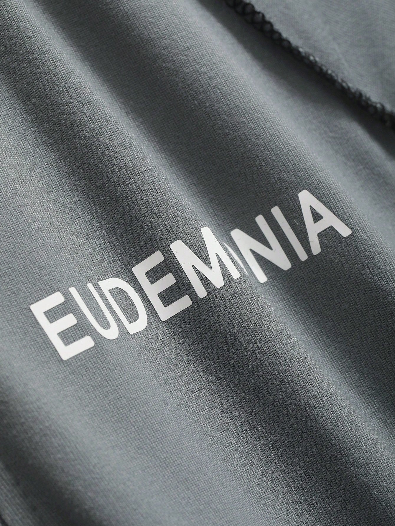 DAZY Camiseta de mujer de manga larga con cuello medio de tortuga, estampado de letras, costura de media cartera y ajuste ceñido, ropa de otoño