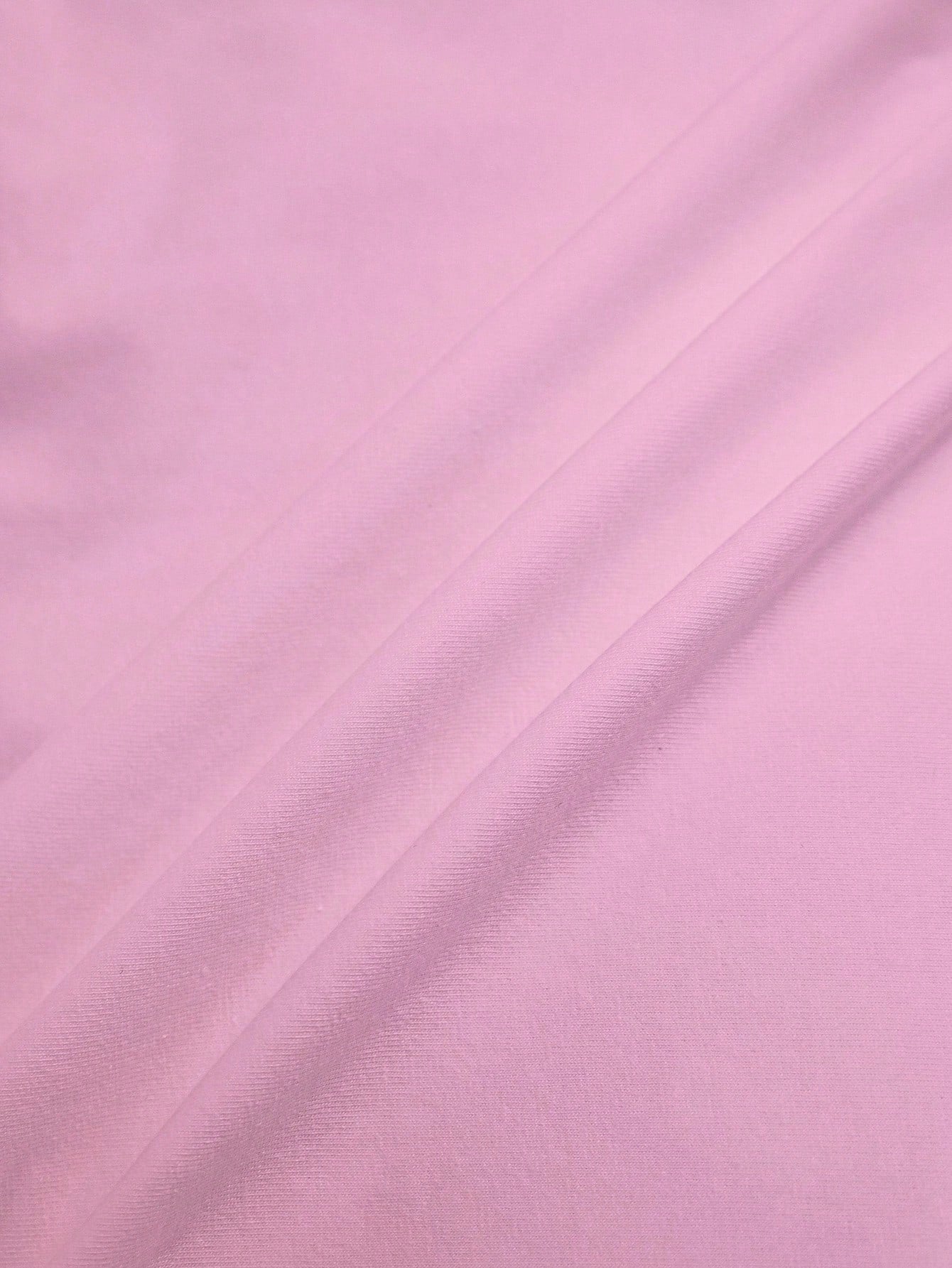 Discovery X SHEIN Camiseta de mujer con gráfico de letra y cuello redondo de manga corta con contraste de color