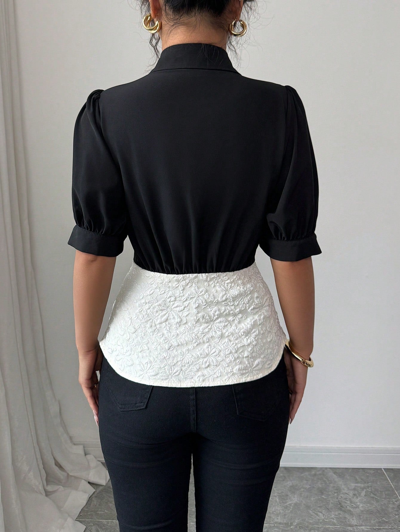 Elenzga Camisa de verano para vacaciones tejida regular para mujeres