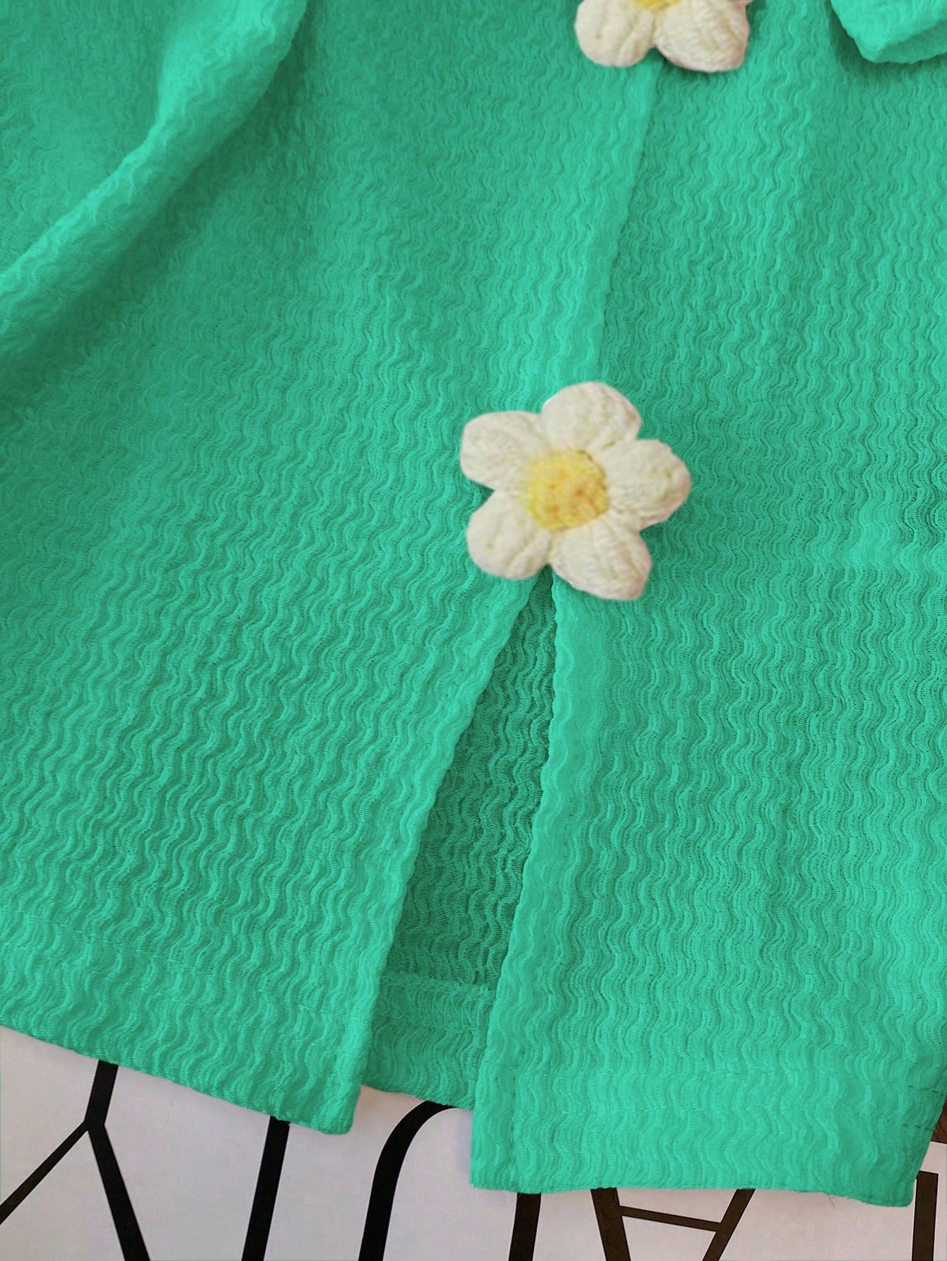 Franclia Camiseta estilosa de cuello redondo y manga corta, top con estampado 3D de flores dulces y picantes