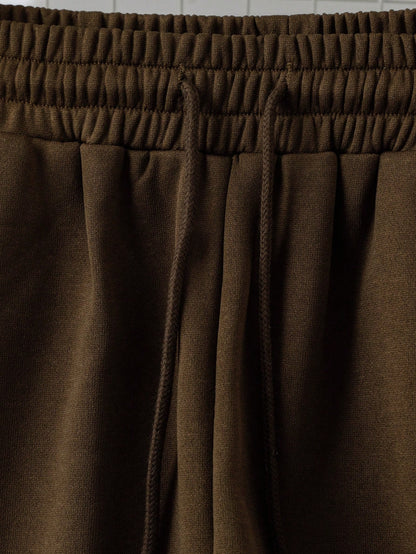 Franclia Pantalones deportivos casuales con cintura elástica con cordón, bajo con volantes y parches, de estilo holgado, para otoño/invierno