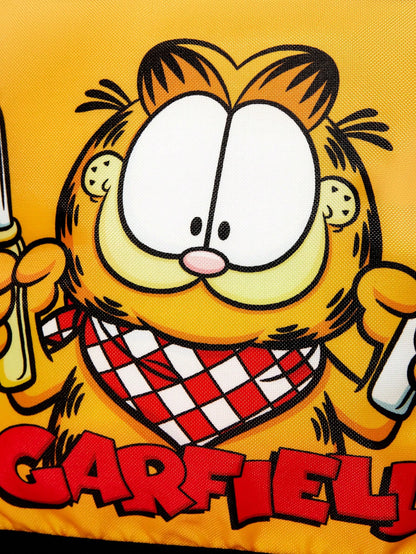 GARFIELD | SHEIN Bolsa térmica aislada con estampado de gato de dibujos animados, bolsa enfriadora de picnic, gran capacidad para guardar cajas de almuerzo, bebidas, etc.