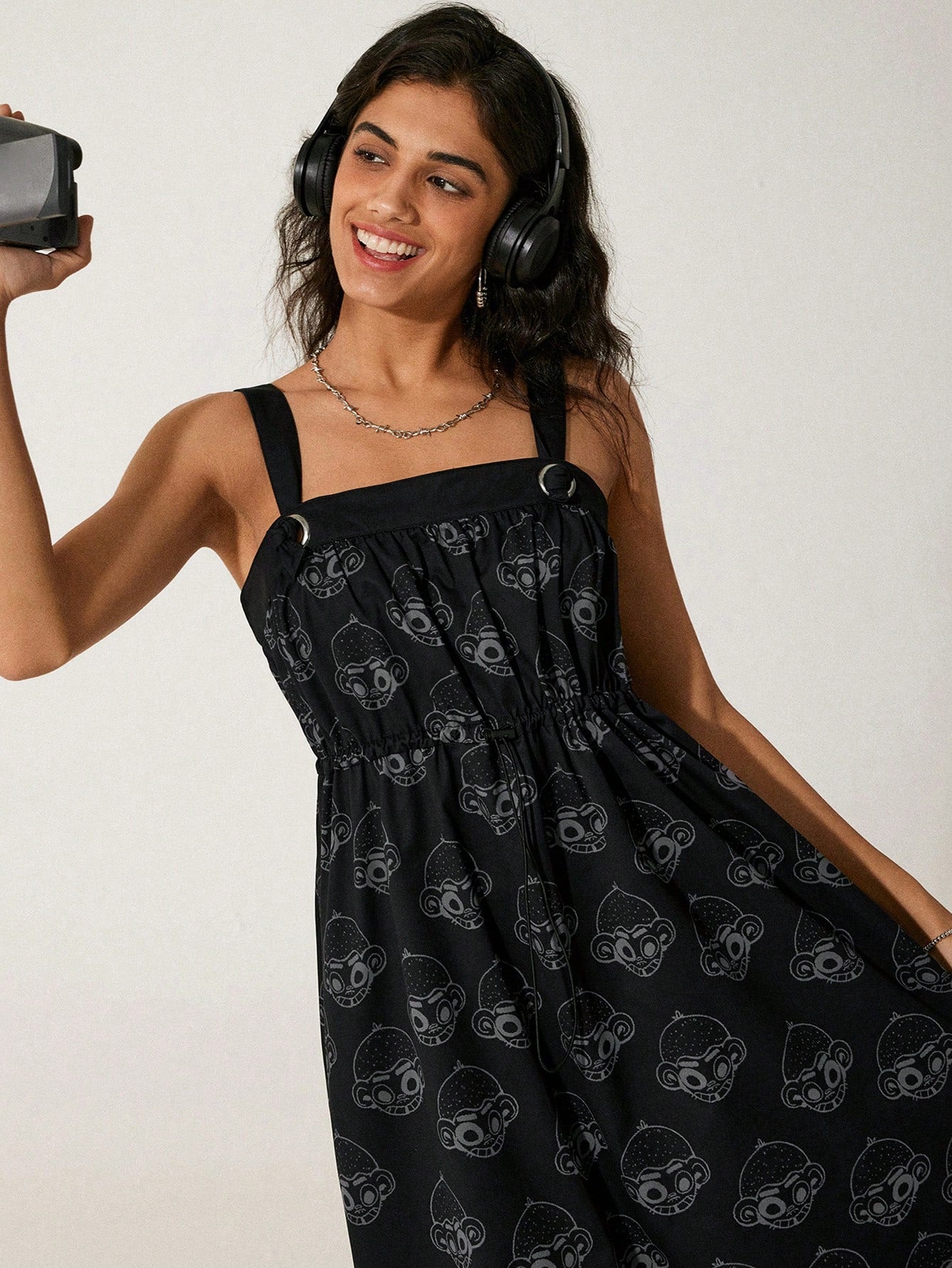 GAWX Vestido casual de estilo vacacional con estampado para mujer artista, vestido de verano