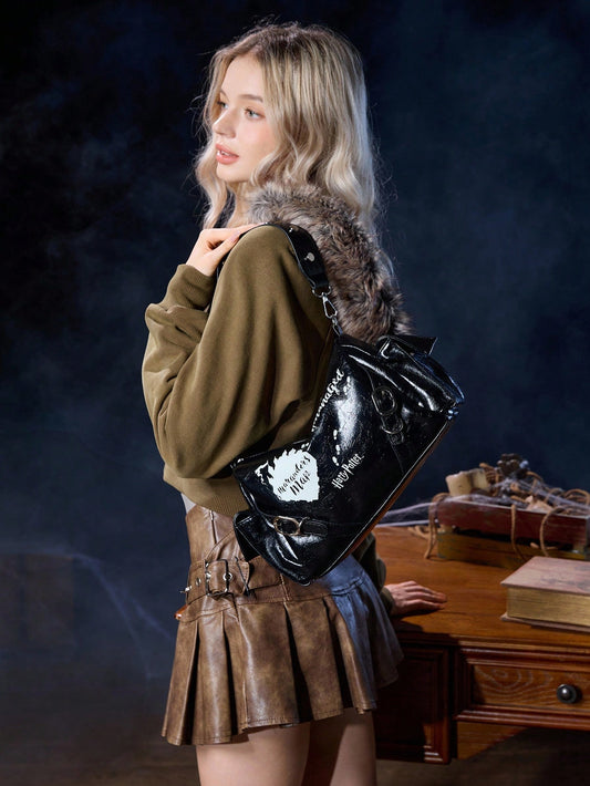 HARRY POTTER X SHEIN Bolso de hombro para mujer