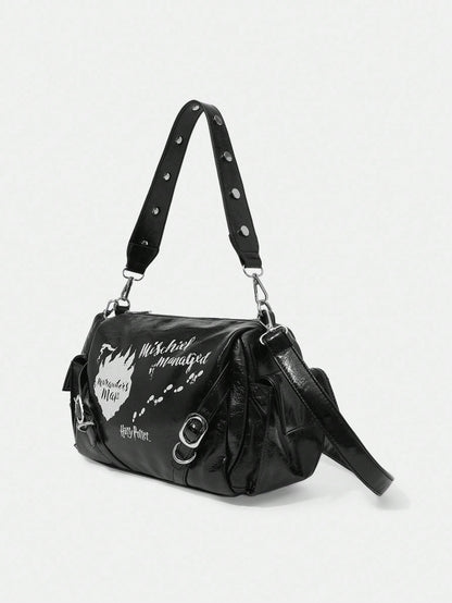 HARRY POTTER X SHEIN Bolso de hombro para mujer