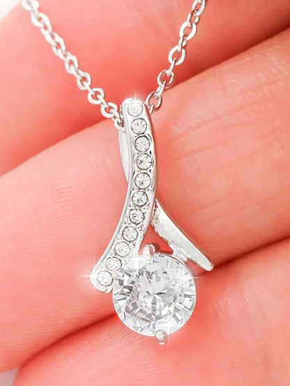 HOTNICE Collar de graduación como regalo para su hija, joyería de graduación, regalo de graduación para su hija, regalo de graduación para ella o para su hermana, regalos sentimentales