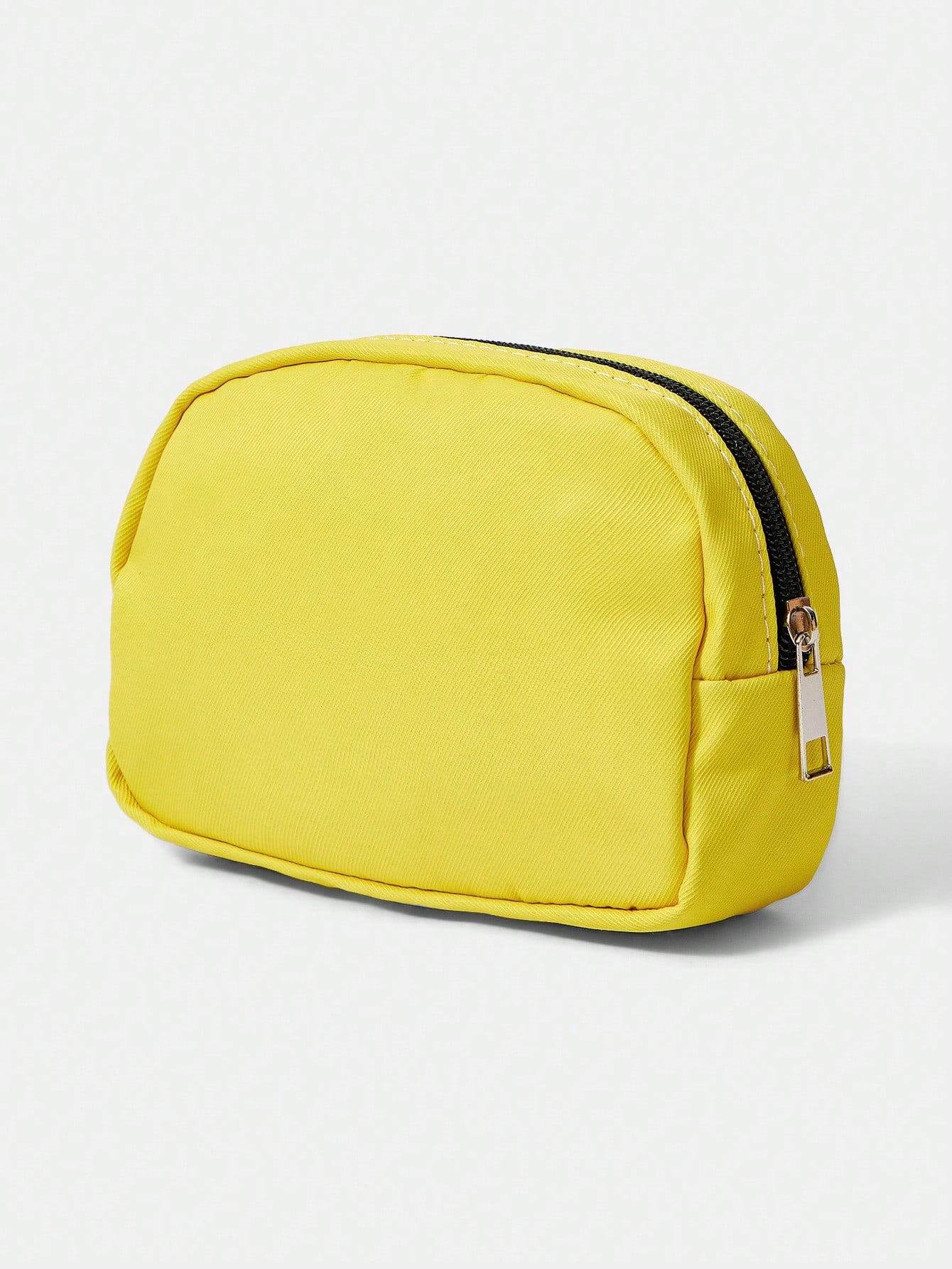 LOONEY TUNES X SHEIN Bolsa de maquillaje acolchada con estampado de dibujos animados, bolsa de almacenamiento de maquillaje portátil con cremallera, bolsa de almacenamiento multifuncional, bolsa de viaje ligera, adecuada