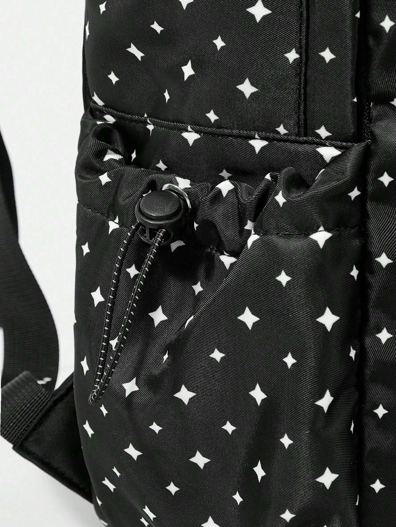 LOONEY TUNES X SHEIN Mochila casual de señora para ir al trabajo con patrón de conejo de dibujos animados y estrellas, de moda