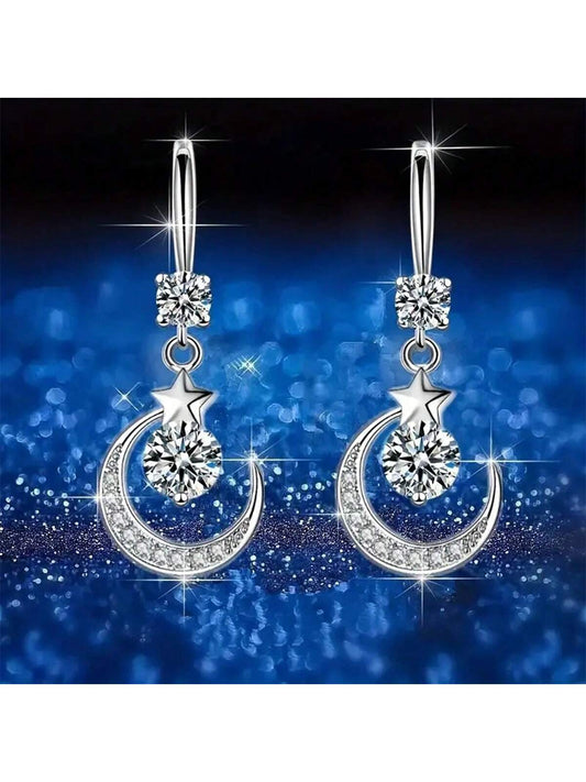 1 Par De Aretes De Estilo Bohemio De Moda Con Diseño Único Y Hermoso, Adecuado Para Uso Diario De Mujeres