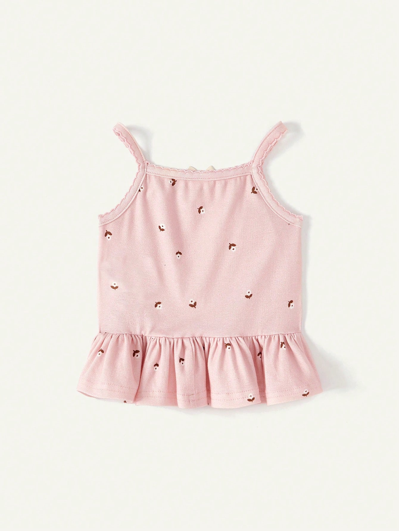 Cozy Pixies Conjunto De Shorts Y Top Halter Con Estampado Floral Para Recién Nacido Niña