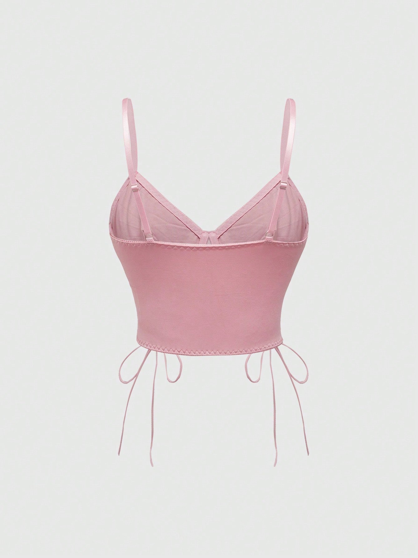 ROMWE Kawaii Romántico sujetador con aros de encaje con flores para mujeres sexys