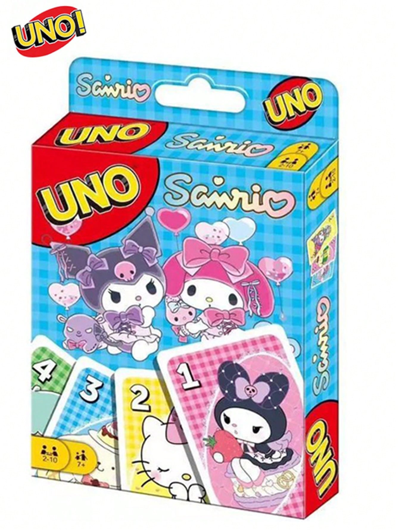 UNO Decoración navideña, tarjeta de juego roja estándar. Tarjetas de bolsillo para jugar sobre la marcha. Cartas de juego en miniatura para viajar, regalo para calcetines, fiesta de cumpleaños, juego familiar de niños y adultos.