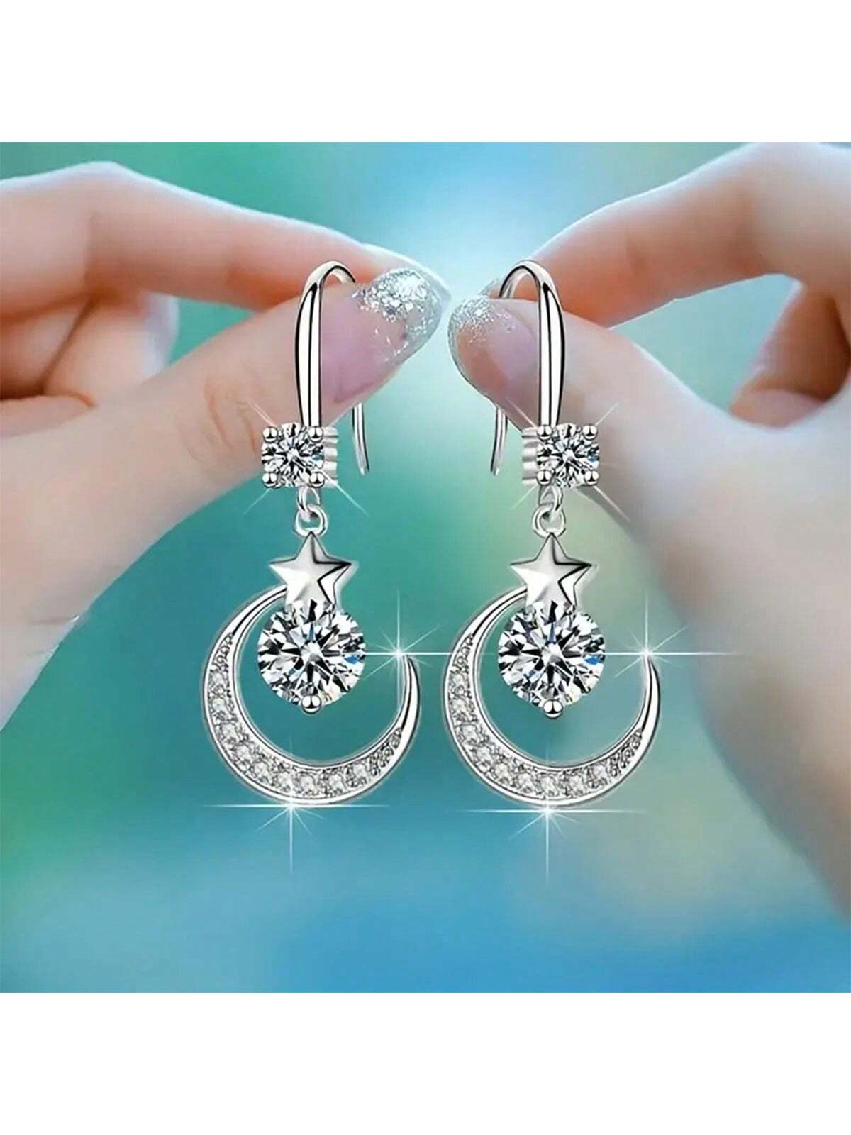 1 Par De Aretes De Estilo Bohemio De Moda Con Diseño Único Y Hermoso, Adecuado Para Uso Diario De Mujeres