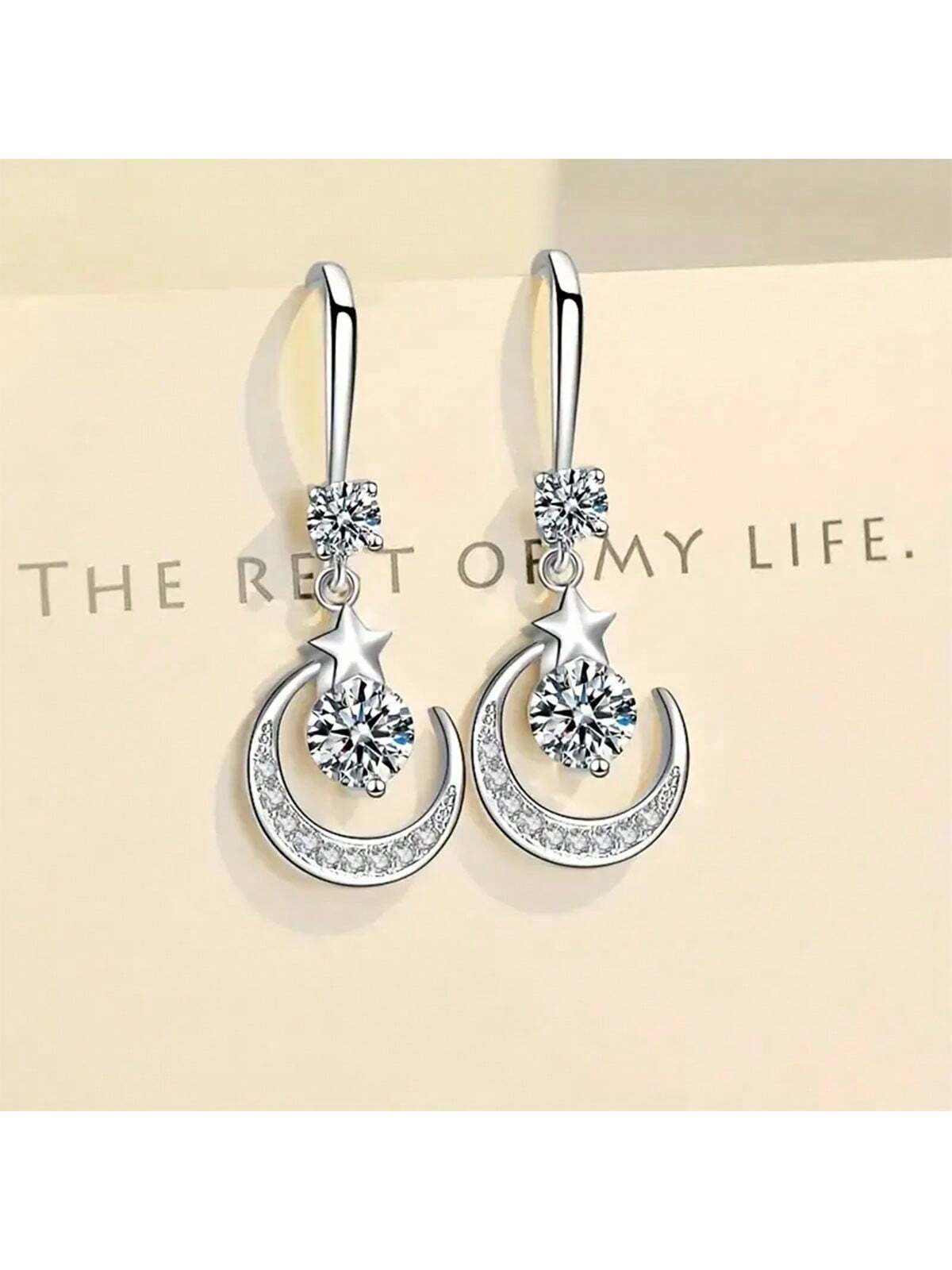 1 Par De Aretes De Estilo Bohemio De Moda Con Diseño Único Y Hermoso, Adecuado Para Uso Diario De Mujeres