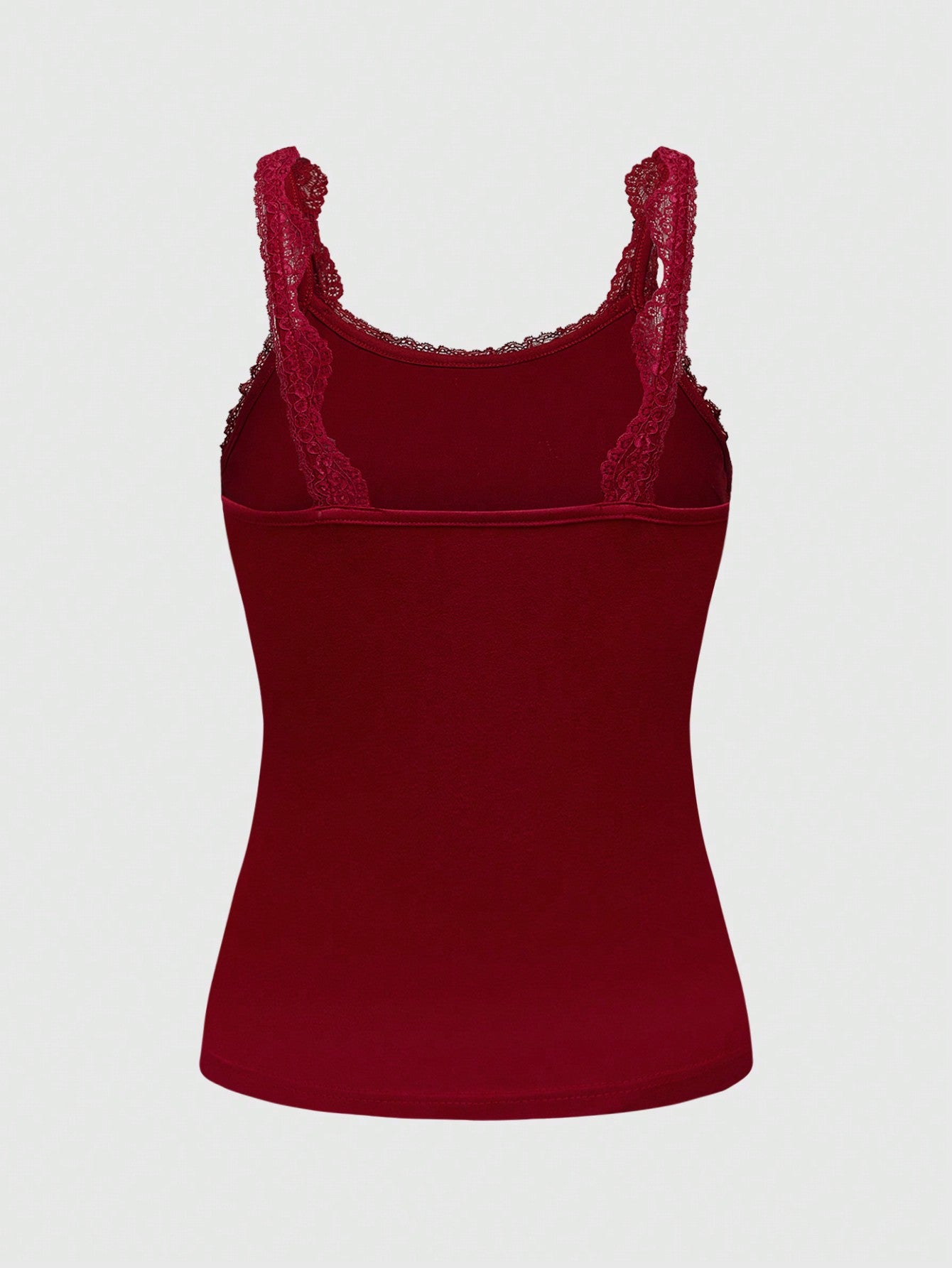 ROMWE 2 piezas/set de Tops tipo Camiseta de Encaje Negro y Blanco