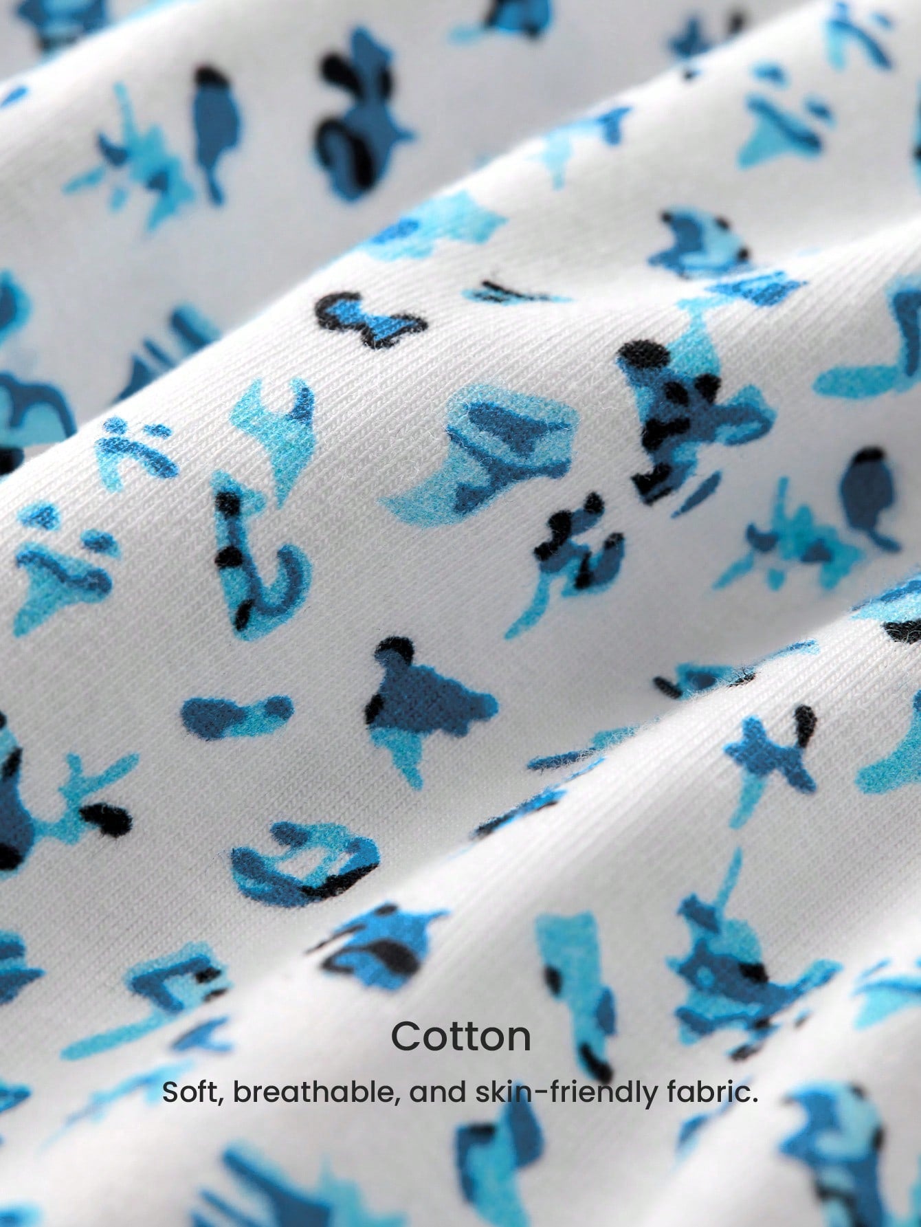 LUVLETTE paquete de 3 bragas de talle alto de algodón y encaje con estampado floral para mujer