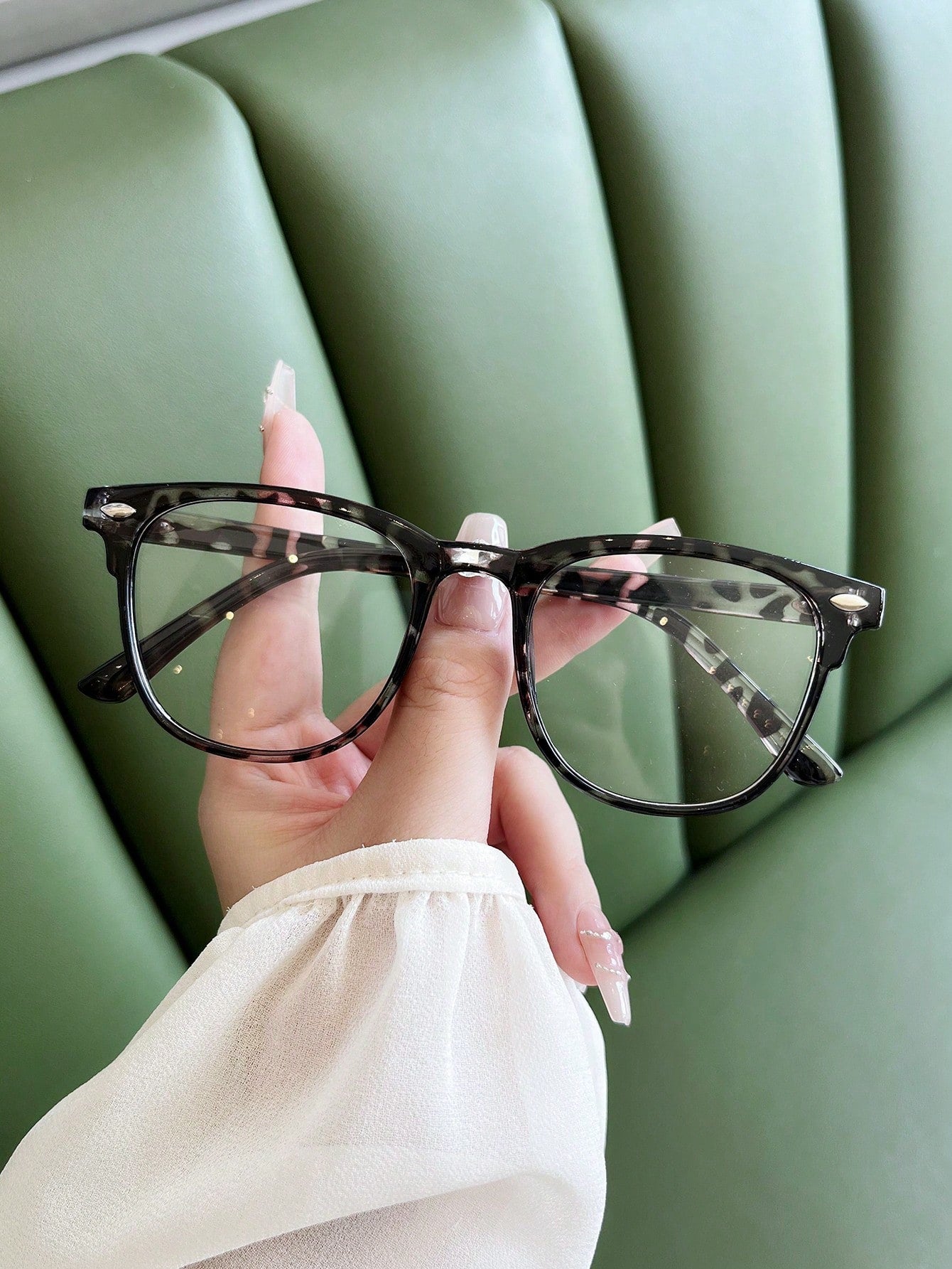2 pares de gafas cuadradas unisex con bloqueo de luz azul a la moda, adecuadas para volver a la escuela, uso diario, lectura, uso de computadora, protección ocular, Halloween