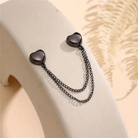 1 pieza Clip magnético ajustable para pantalones y puños - de aleación, broches desmontables para bajos, se ajusta a pantalones y camisetas, sujetador de ropa sin costuras, apretador de cinturón