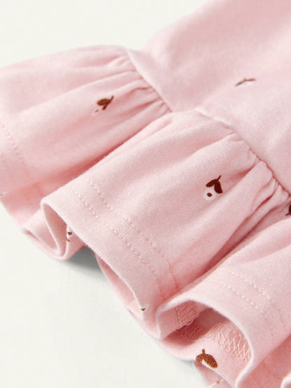 Cozy Pixies Conjunto De Shorts Y Top Halter Con Estampado Floral Para Recién Nacido Niña