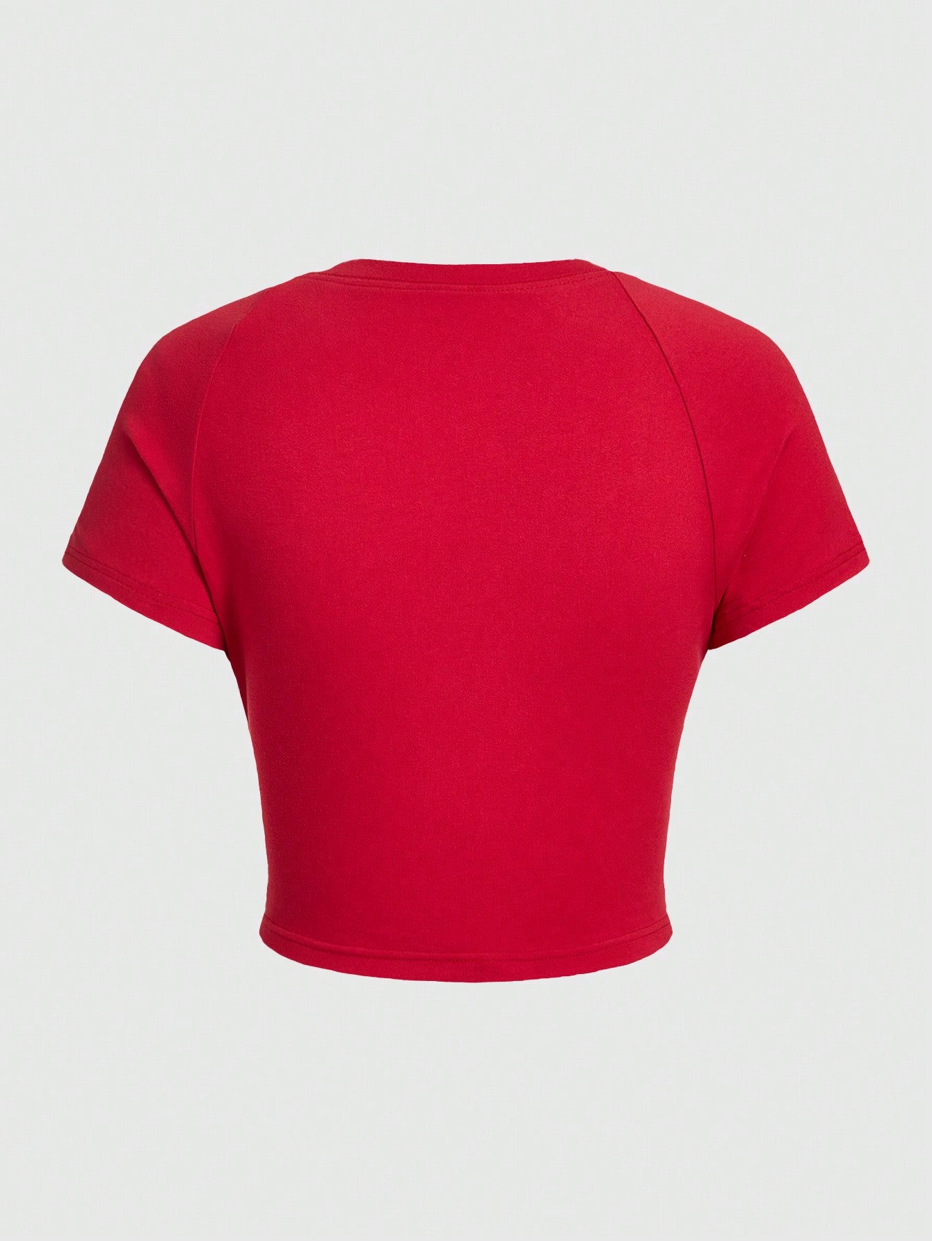 ROMWE Street Life Camiseta Ajustada Impresa Con Telaraña