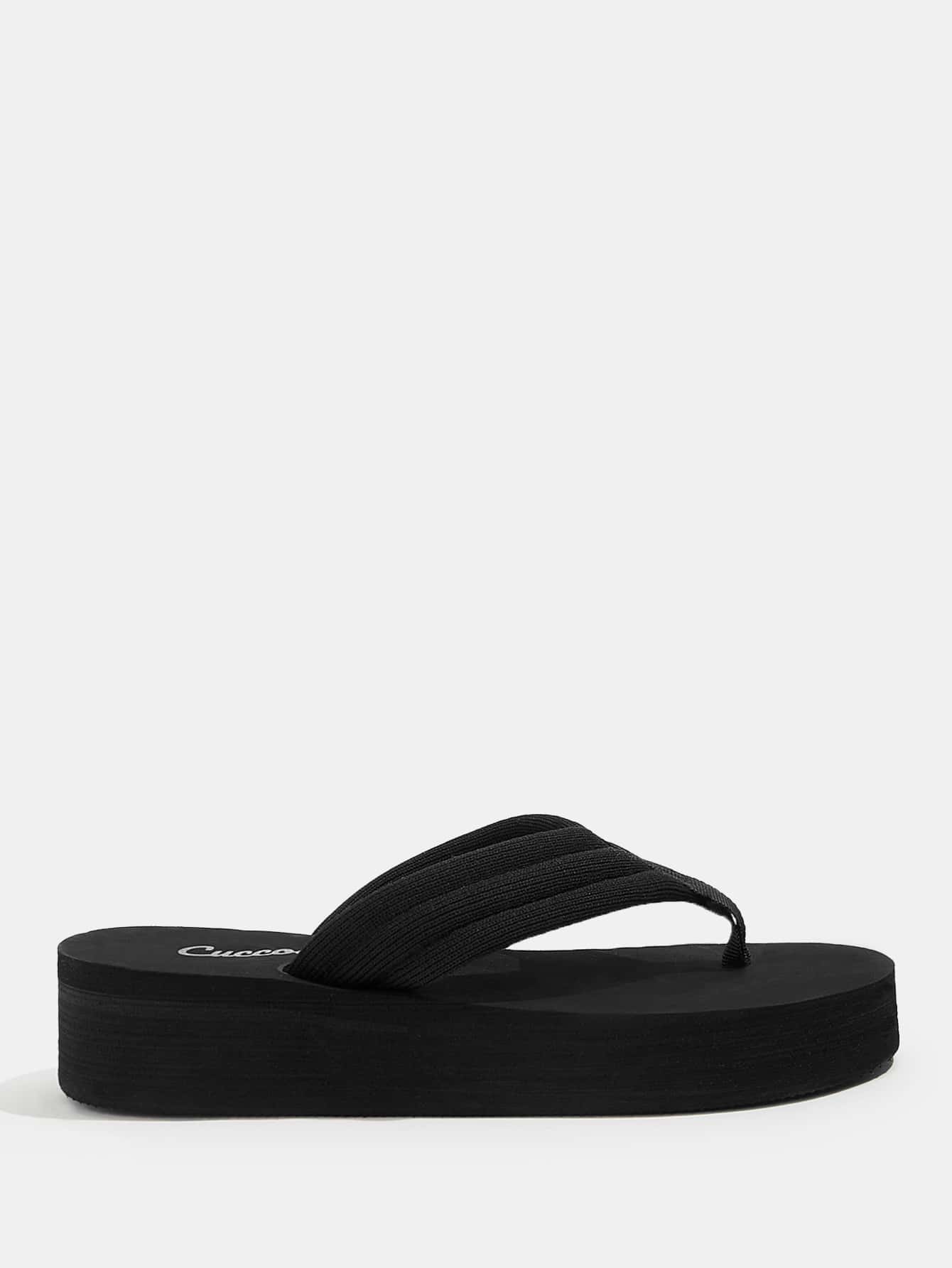 Zapatos de mujer ligeros y minimalistas, sandalias de dedo con detalles de pespunte negro para zapatos de vacaciones de verano, rebajas de verano, zapatos de vuelta al colegio, zapatos de estudiante universitario.
