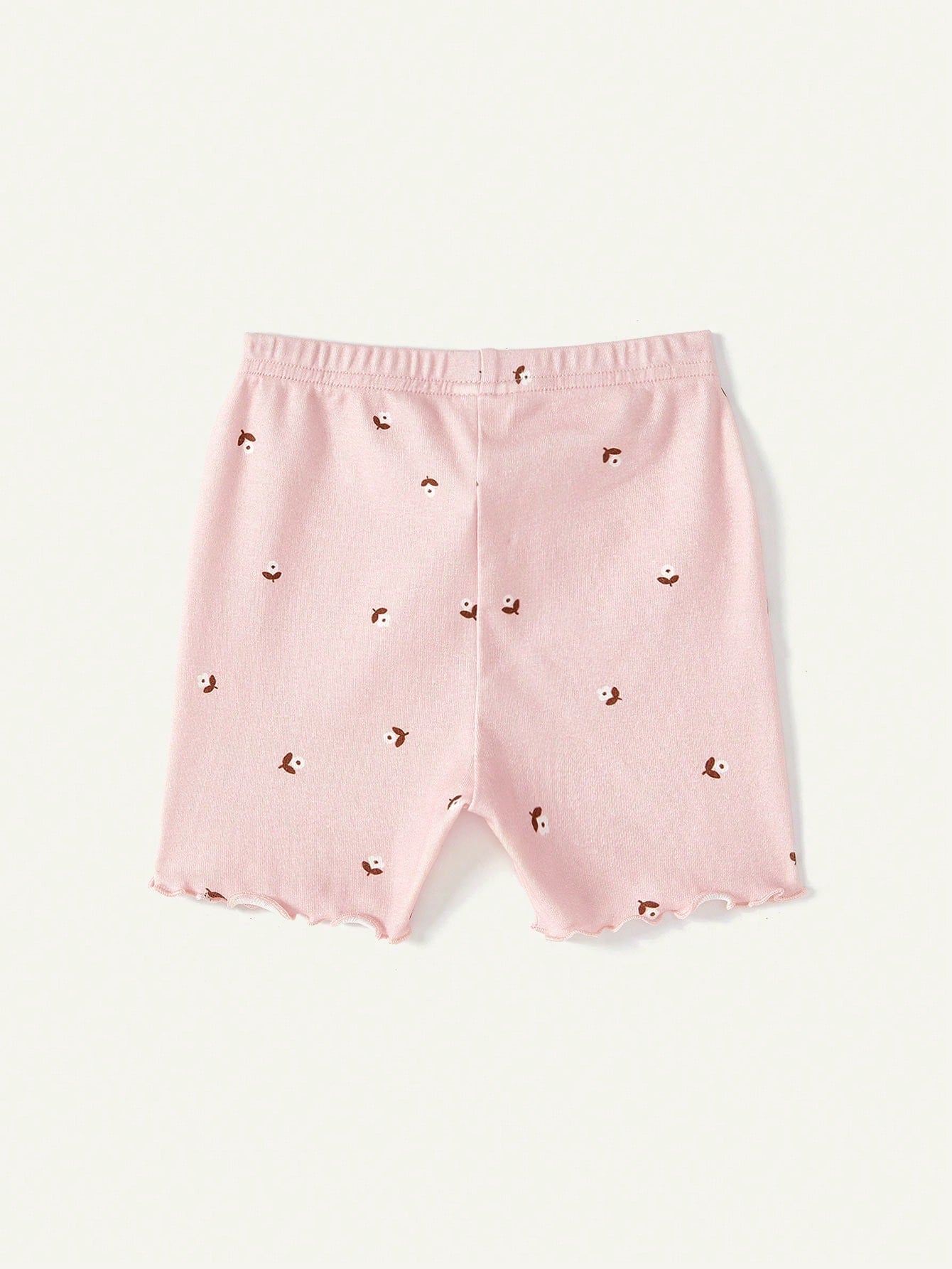 Cozy Pixies Conjunto De Shorts Y Top Halter Con Estampado Floral Para Recién Nacido Niña