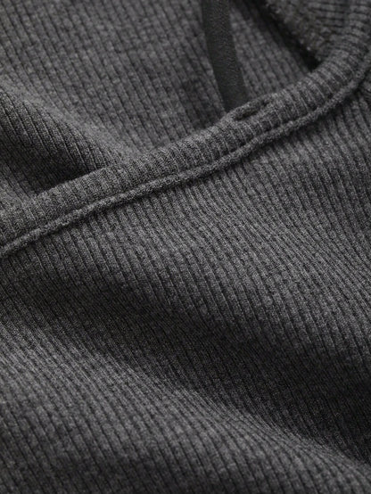 Playera femenina de manga corta y ajuste delgado de unicolor para verano