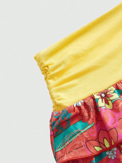 ROMWE Avant Minifalda naranja de cintura baja estilo sexy tipo pastel para mujer, ideal para playa y resort