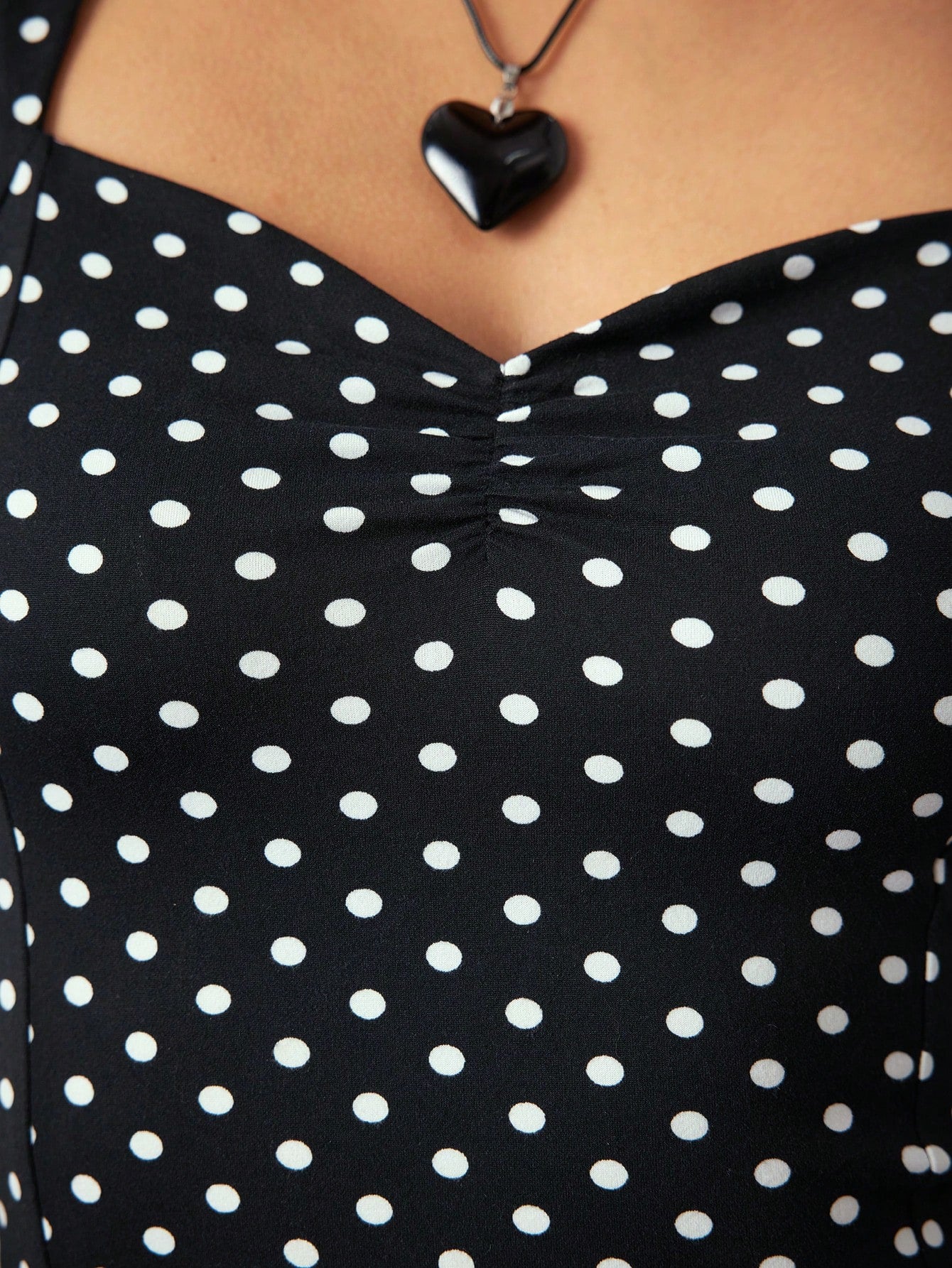 ROMWE Avant Top de tirantes con lunares para mujer, de moda para el verano