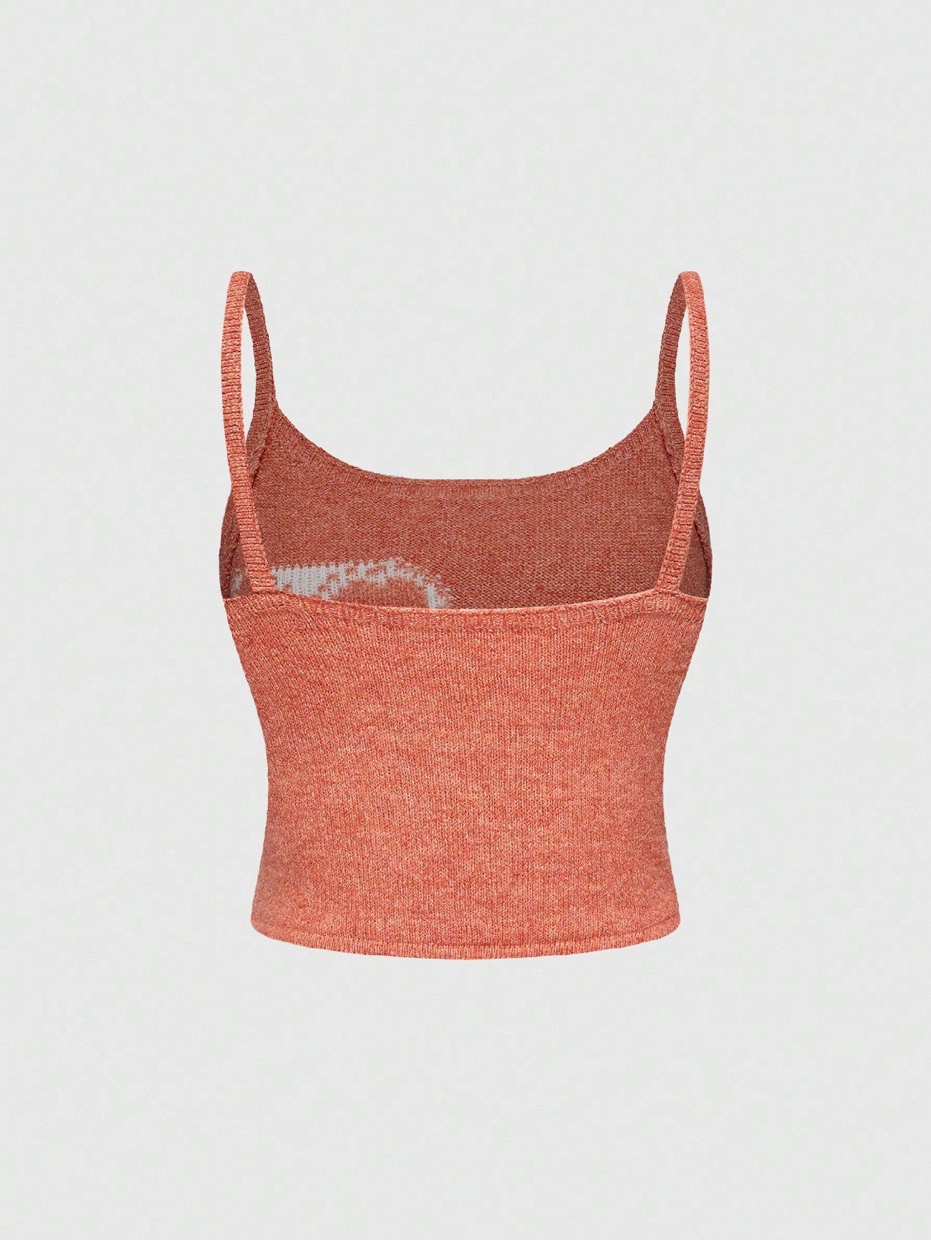 ROMWE Camiseta de mujer de punto jacquard, primavera/verano