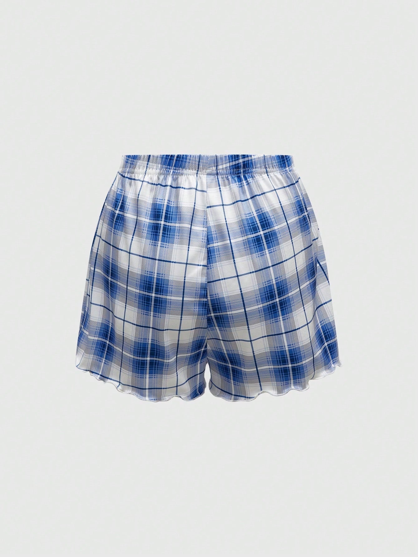 ROMWE Conjunto de pijama casual para mujer, estilo campus universitario, para verano