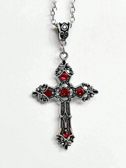 ROMWE Goth 1 pieza Collar con colgante de espada de aleación de zinc con estilo funky para mujer como regalo de cita