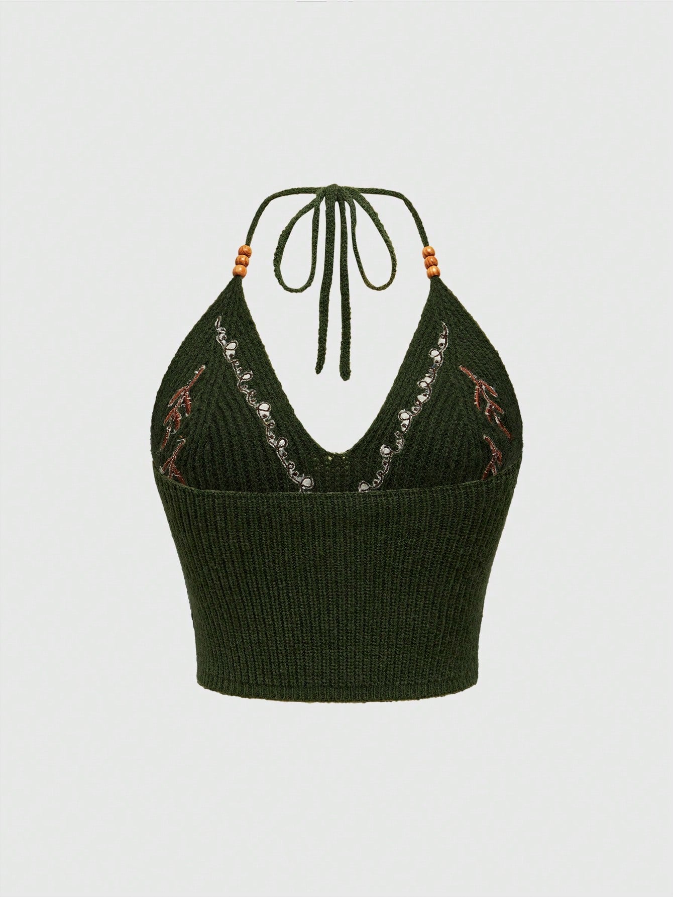 ROMWE Hippie Camiseta de punto minimalista diaria para mujer de Tengman