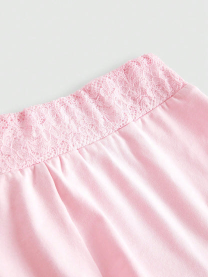 ROMWE Hippie Pantalones cortos de playa casuales de verano para mujer con bordado floral y decoración con tachuelas