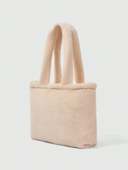 ROMWE Kawaii Bolso de hombro grande con capacidad de estilo de moda y diseño de dibujos animados