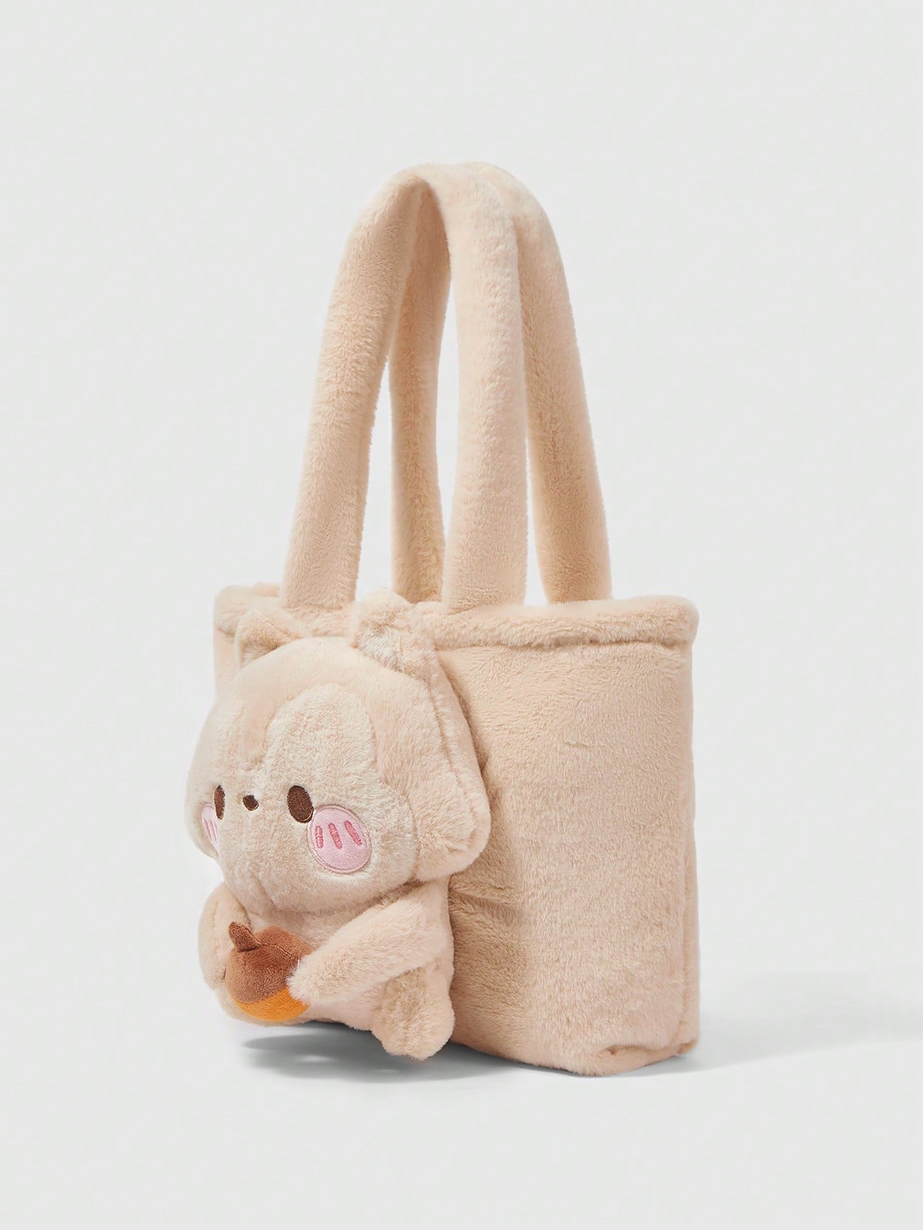 ROMWE Kawaii Bolso de hombro grande con capacidad de estilo de moda y diseño de dibujos animados