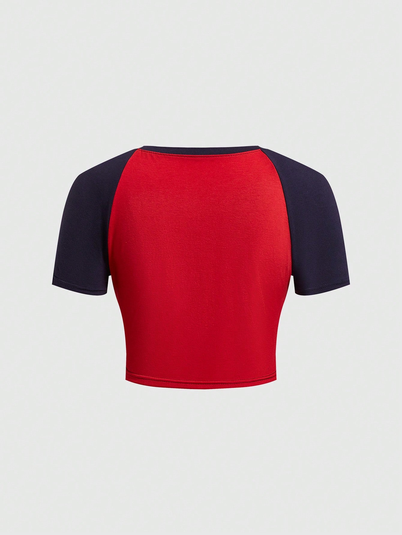 ROMWE Kawaii Camiseta De Fútbol Impresa Y Acolchada Para Mujer