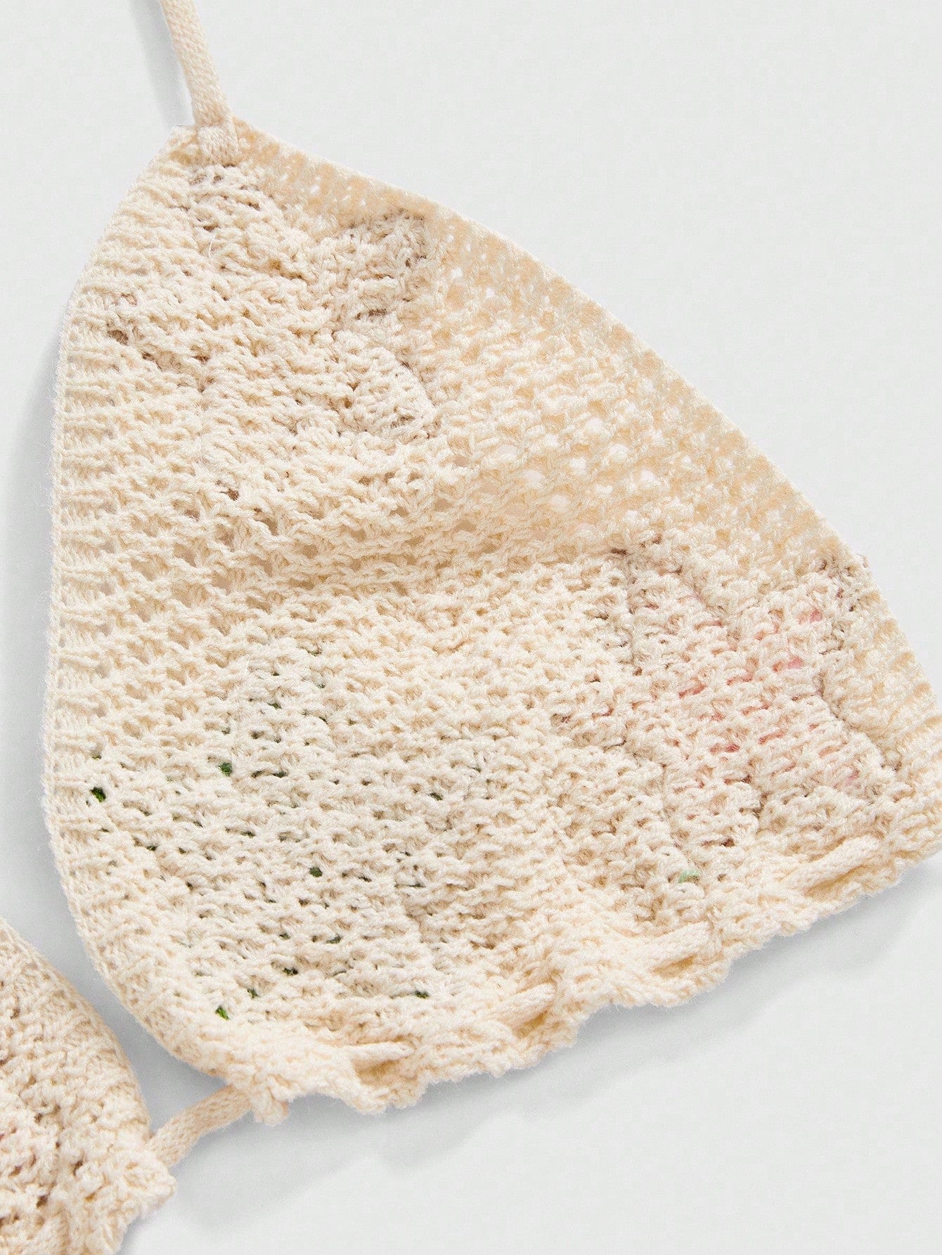 ROMWE Top de punto con cuello halter, bordado de estrellas, estilo vintage Y2K para vacaciones