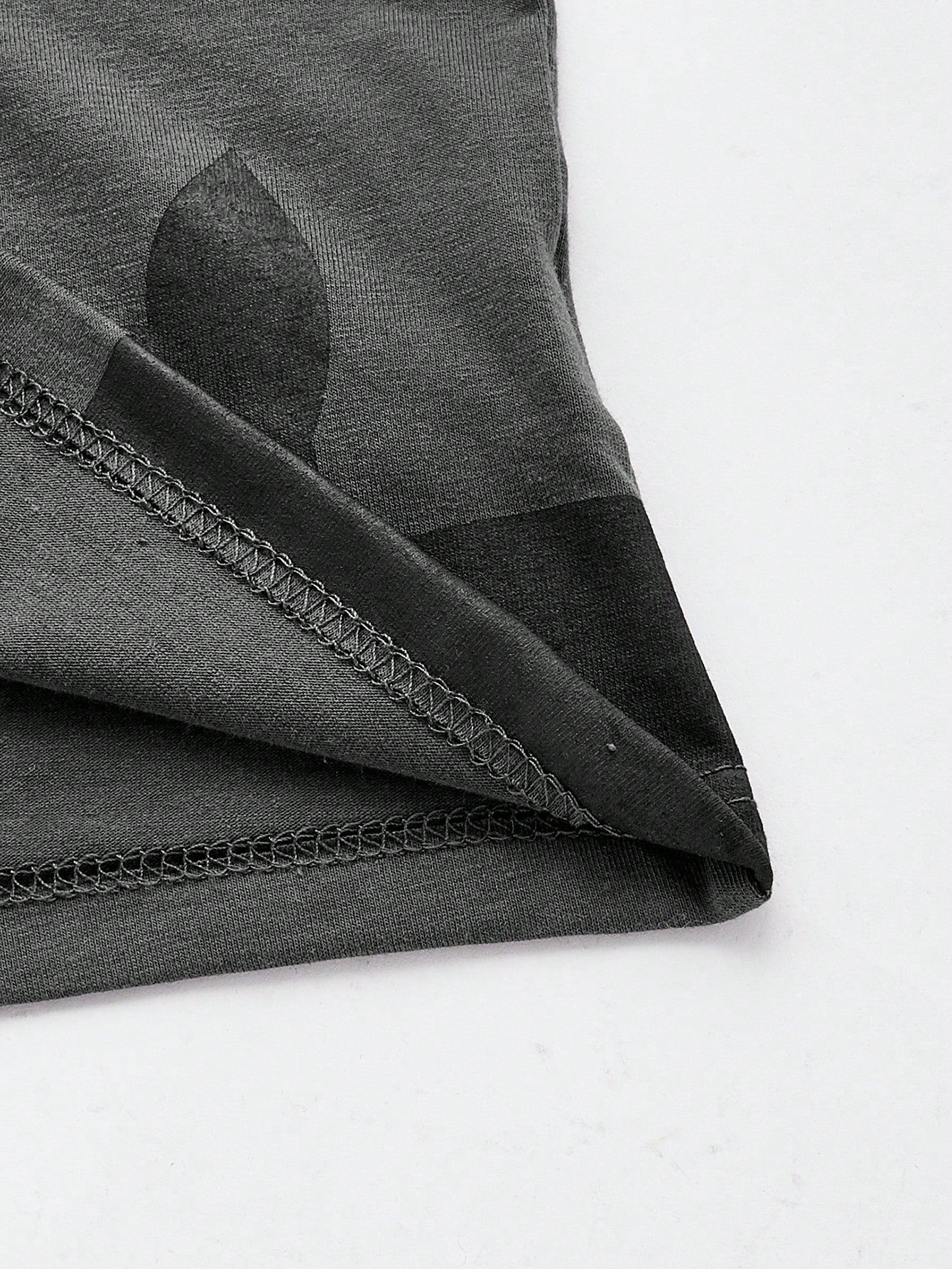 ROMWE Top de tirantes informal con estampado de gato negro en espiral, verano