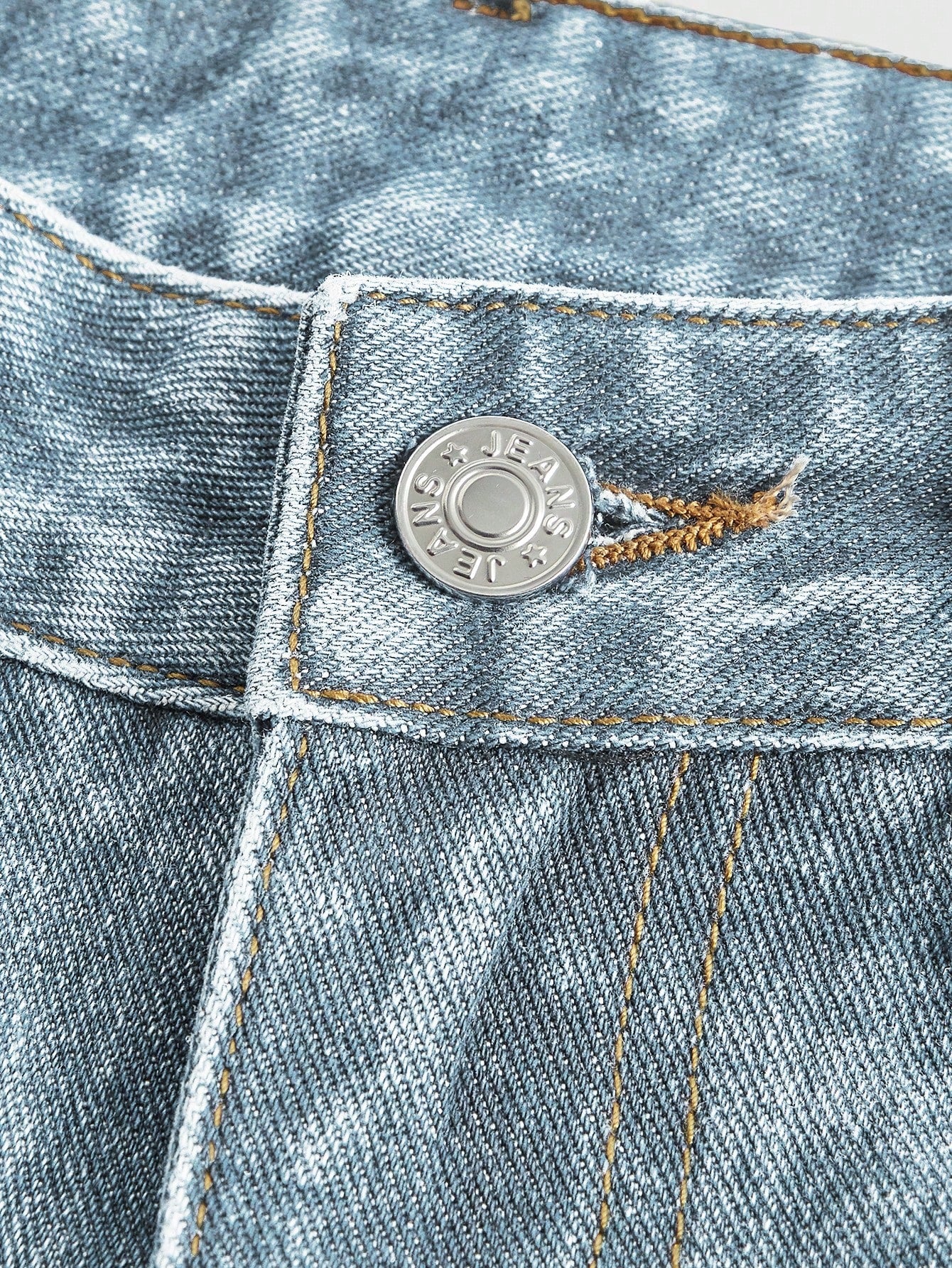 ROMWE shorts de mezclilla para mujeres con bolsillos bordados con flores