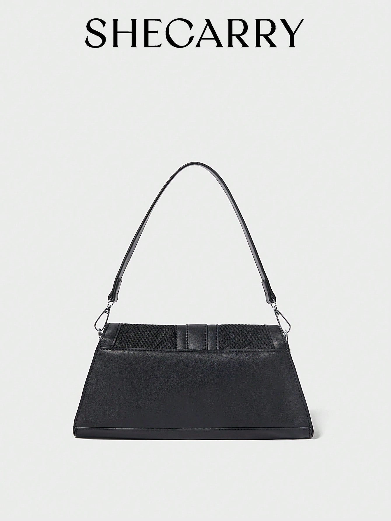 SHECARRY Bolsos de hombro para mujer, de malla, nailon, otoño/verano/invierno, universidad, escuela, vacaciones, estilo callejero, deportes, una noche, Y2K, futurista, punk, estilo motero, dulce, fresco, urbano, techwear, lazo, estudiante