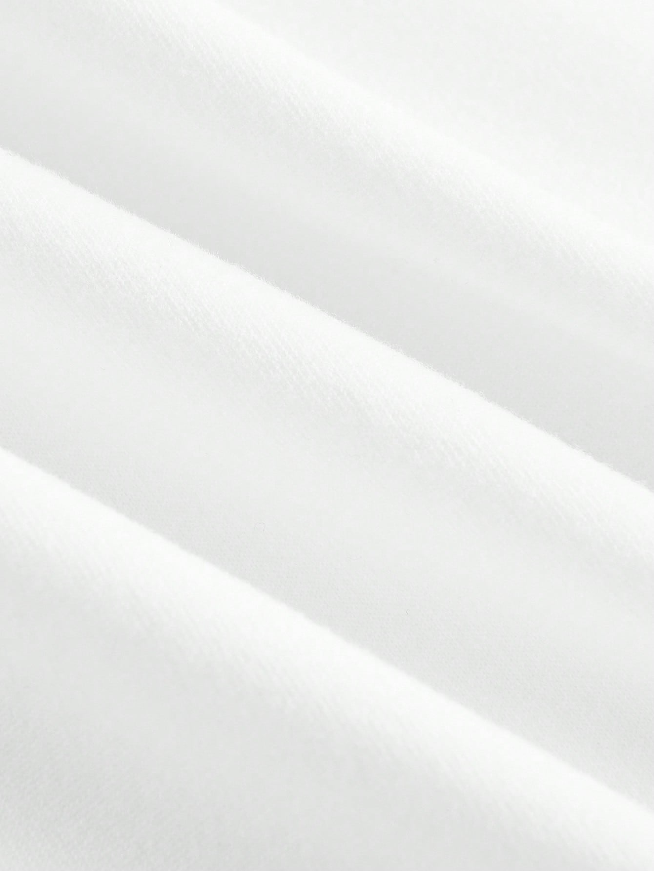 SHEIN EZwear Camiseta de manga larga con hombros oblicuos, suelta y versátil, de estilo informal, adecuada para el otoño