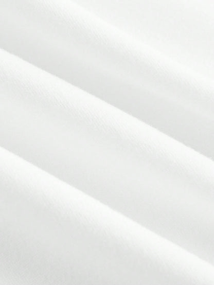 SHEIN EZwear Camiseta de manga larga con hombros oblicuos, suelta y versátil, de estilo informal, adecuada para el otoño