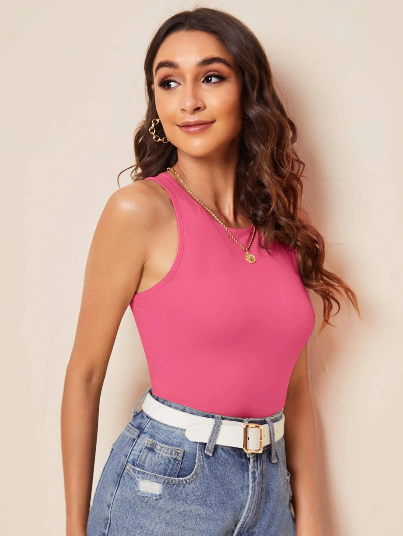 SHEIN Essnce Top tank unicolor