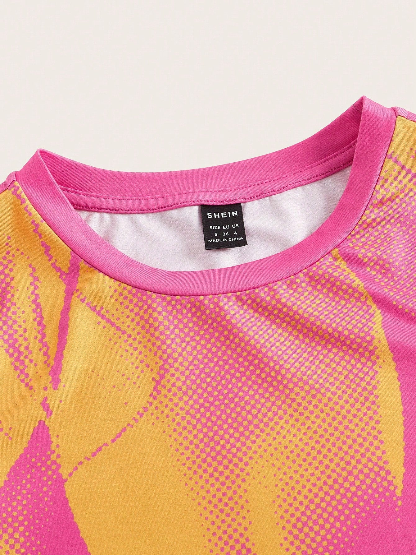 SHEIN ICON Camiseta mapa de calor corporal con estampado