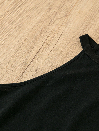 SHEIN LUNE Top de tirantes para mujer con impresión de degradado de color y ajuste ceñido, cómodo para el verano y adecuado para el Día del Maestro en EE. UU