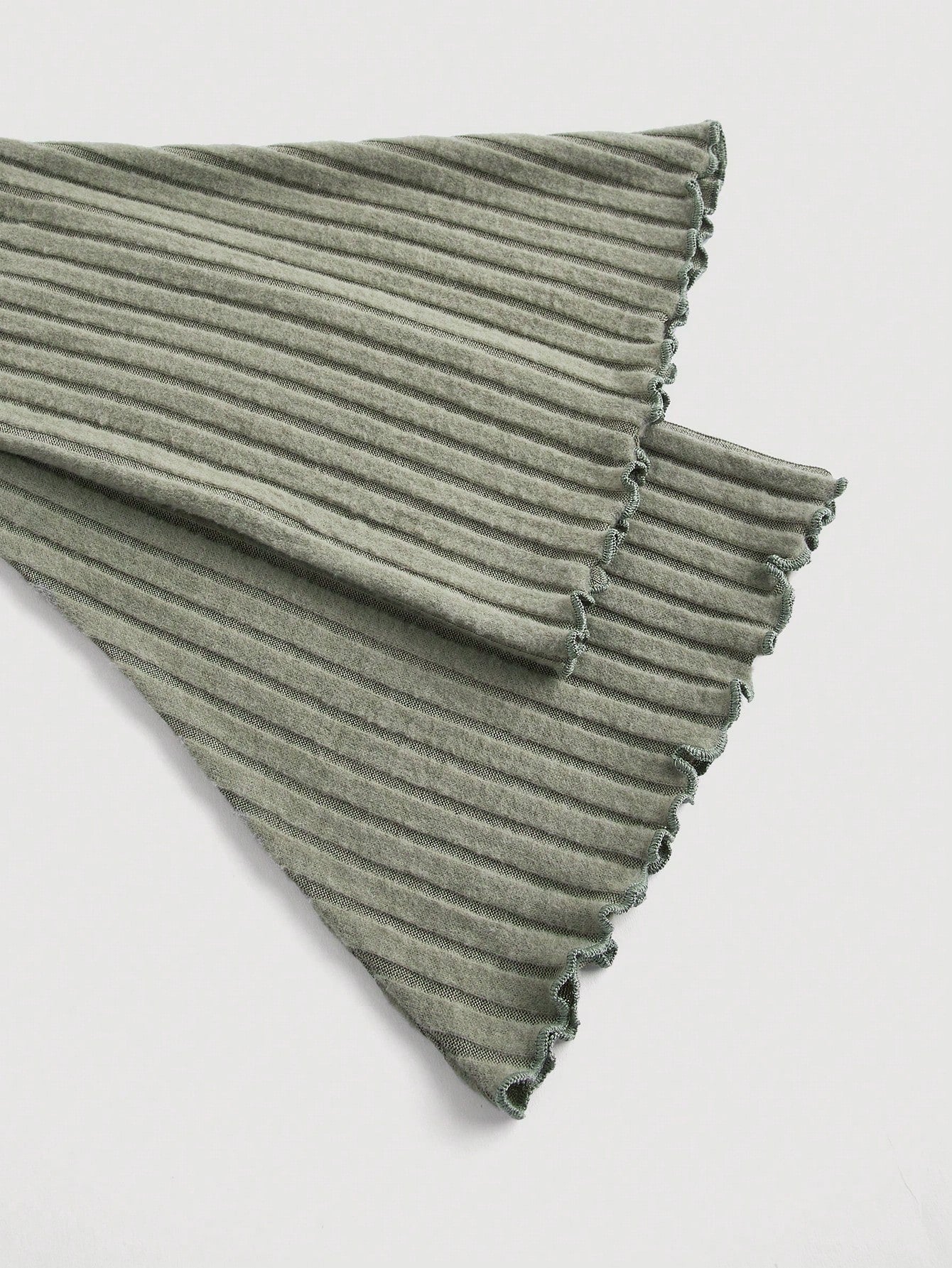 SHEIN MOD Camiseta verde con nudo delantero, camiseta de mujer para otoño e invierno, camiseta casual para regreso a clases, camiseta para mujer de negocios casuales, camiseta de maestra