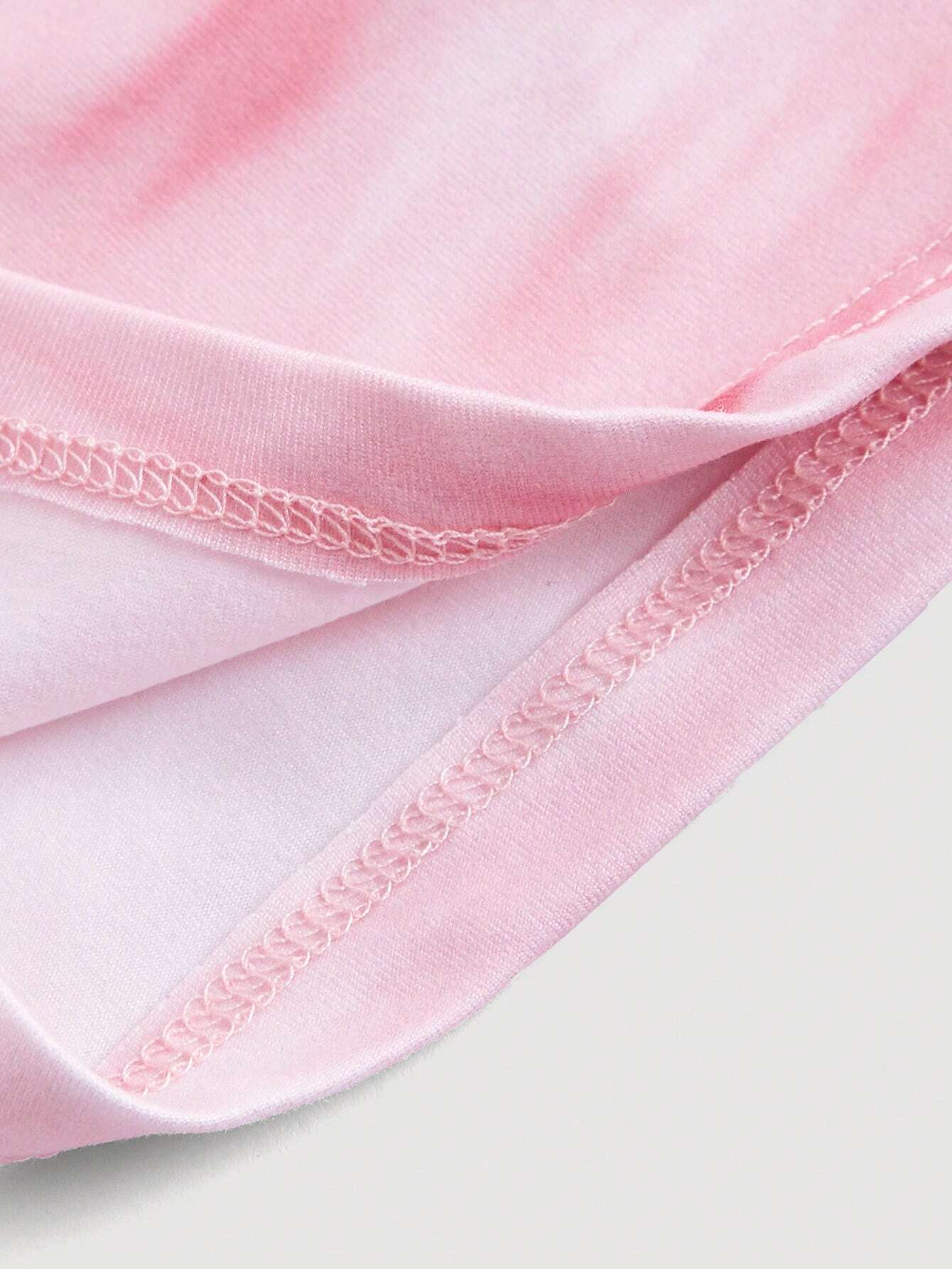 SHEIN MOD Parte superior de halter con cuello drapeado, fruncido en los lados, con lazo en la espalda, estampado ombré, estampado de mármol